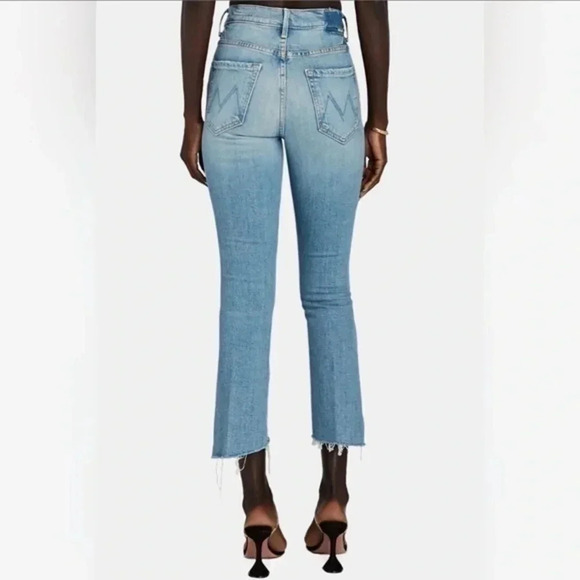 Mother The insider crop step fray like a pirate jeans size 23 B121 - Picture 2 of 7